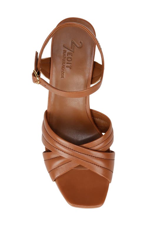 27 Edit Naturalizer Jaime Ankle Strap Platform Sandal In English Tea Leather