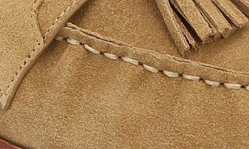 Naked Wolfe Lido Tassel Loafer In Tan