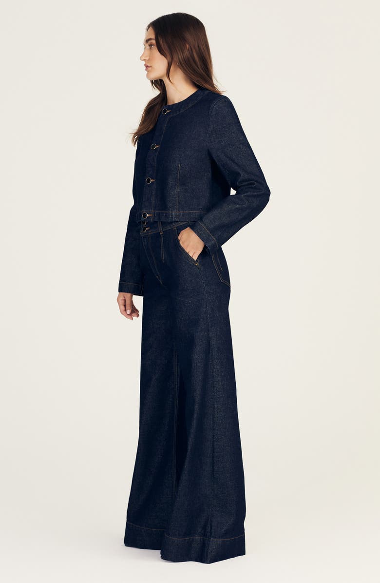 Derek Lam 10 Crosby Millie High Waist Wide Leg Jeans, Alternate, color, Charme