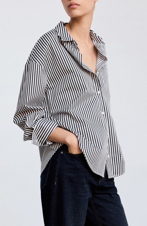 Fontana Striped Button-Up Shirt