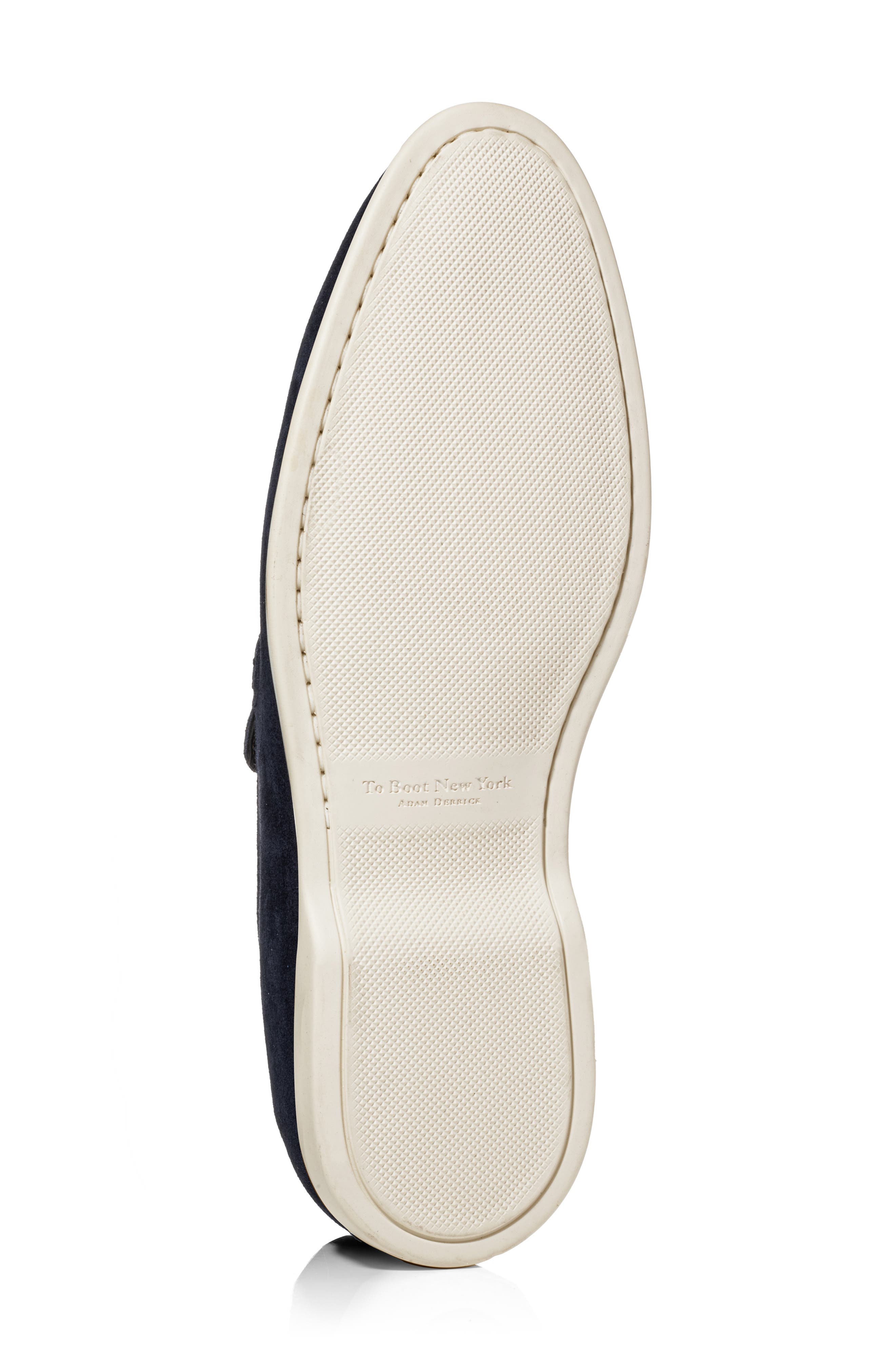 Cassidy Moc Toe Loafer, Alternate, color, BLUE