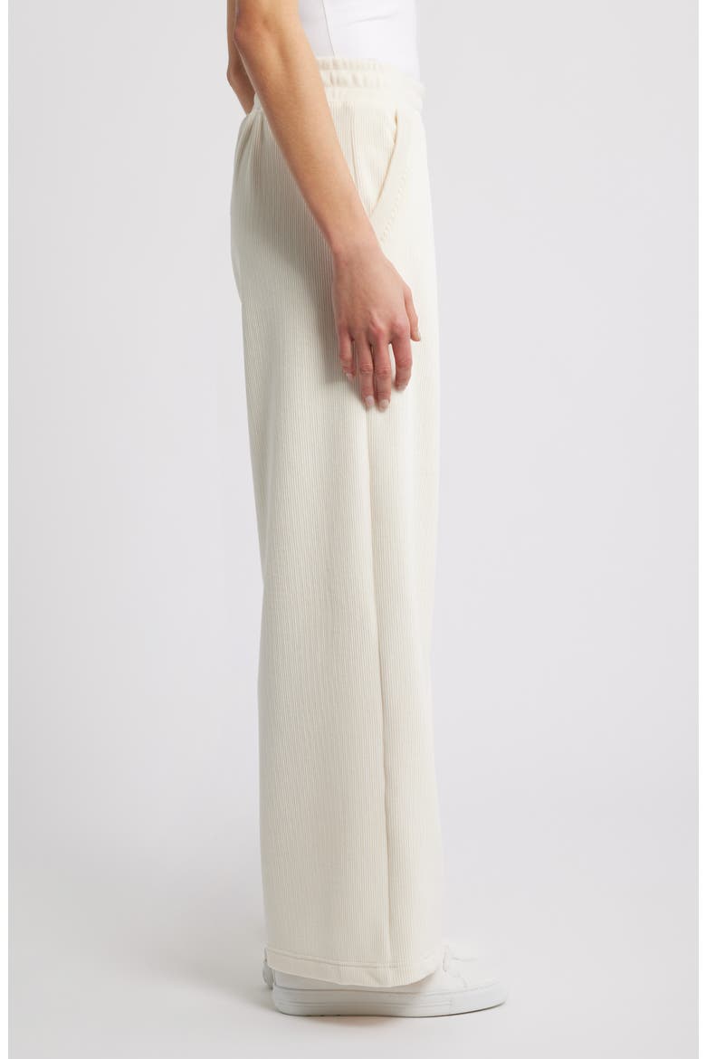 Wide Leg Lounge Pants, Alternate, color, CREAM