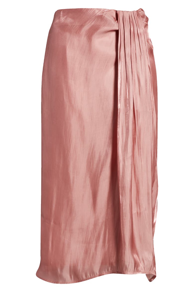Metallic Skirt, Alternate, color, PINK