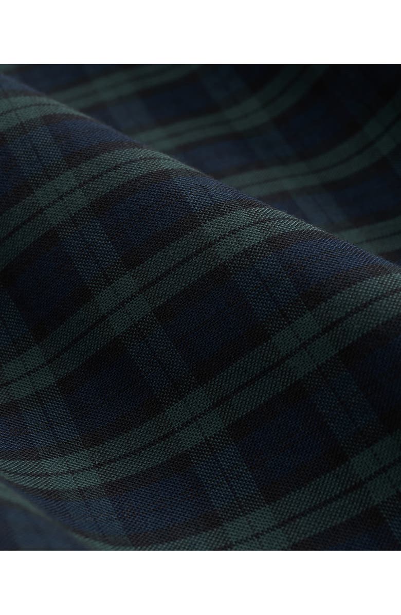 Brooks Brothers Non-Iron Plaid Cotton Stretch Oxford Cloth Button-Down Shirt, Alternate, color, 