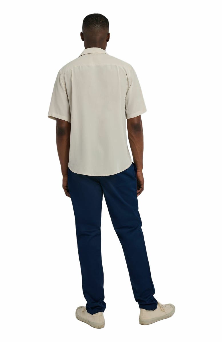 Onia Silk Vacation Shirt, Alternate, color, Stone