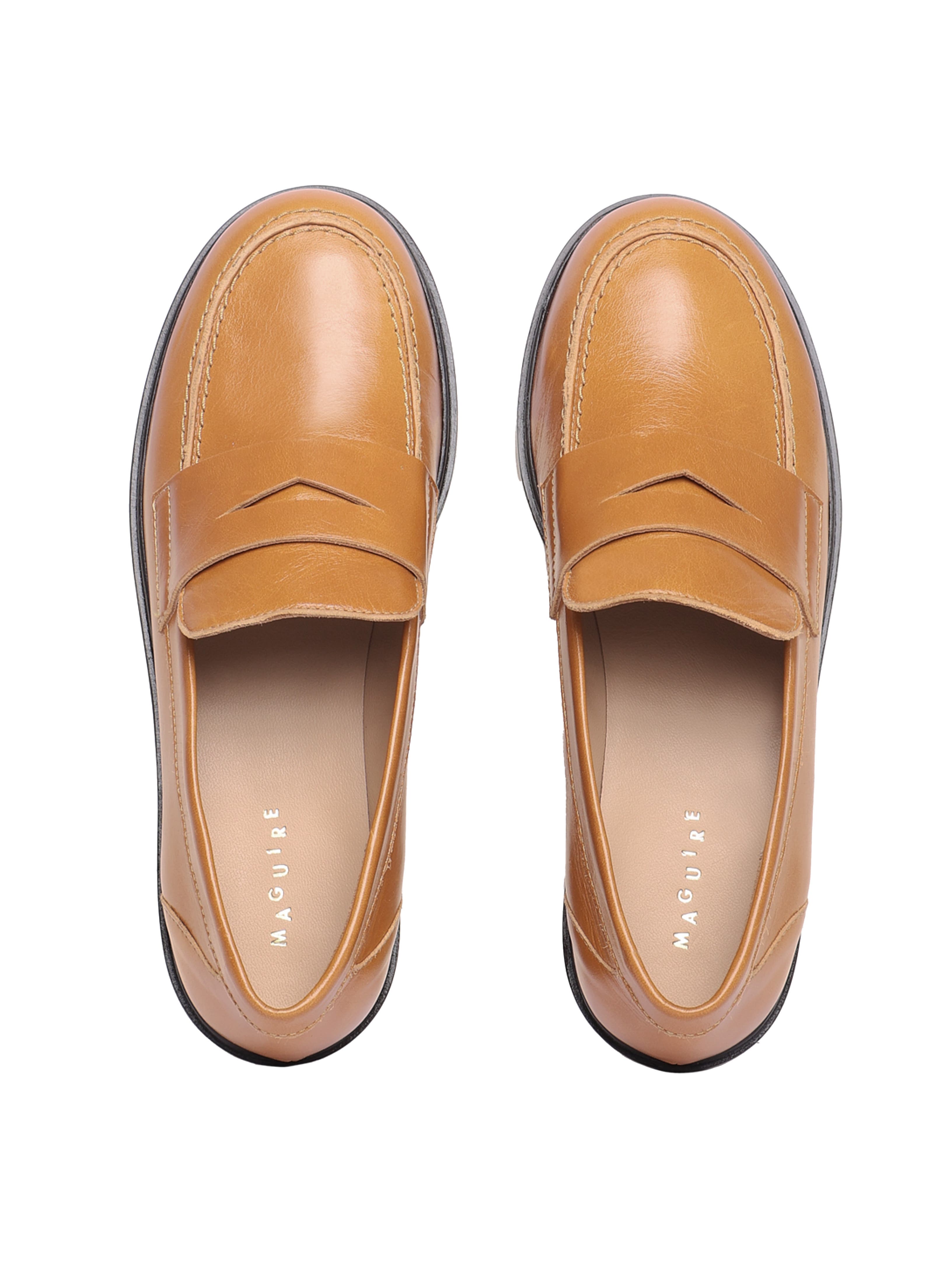 Orio Loafer, Alternate, color, Dijon