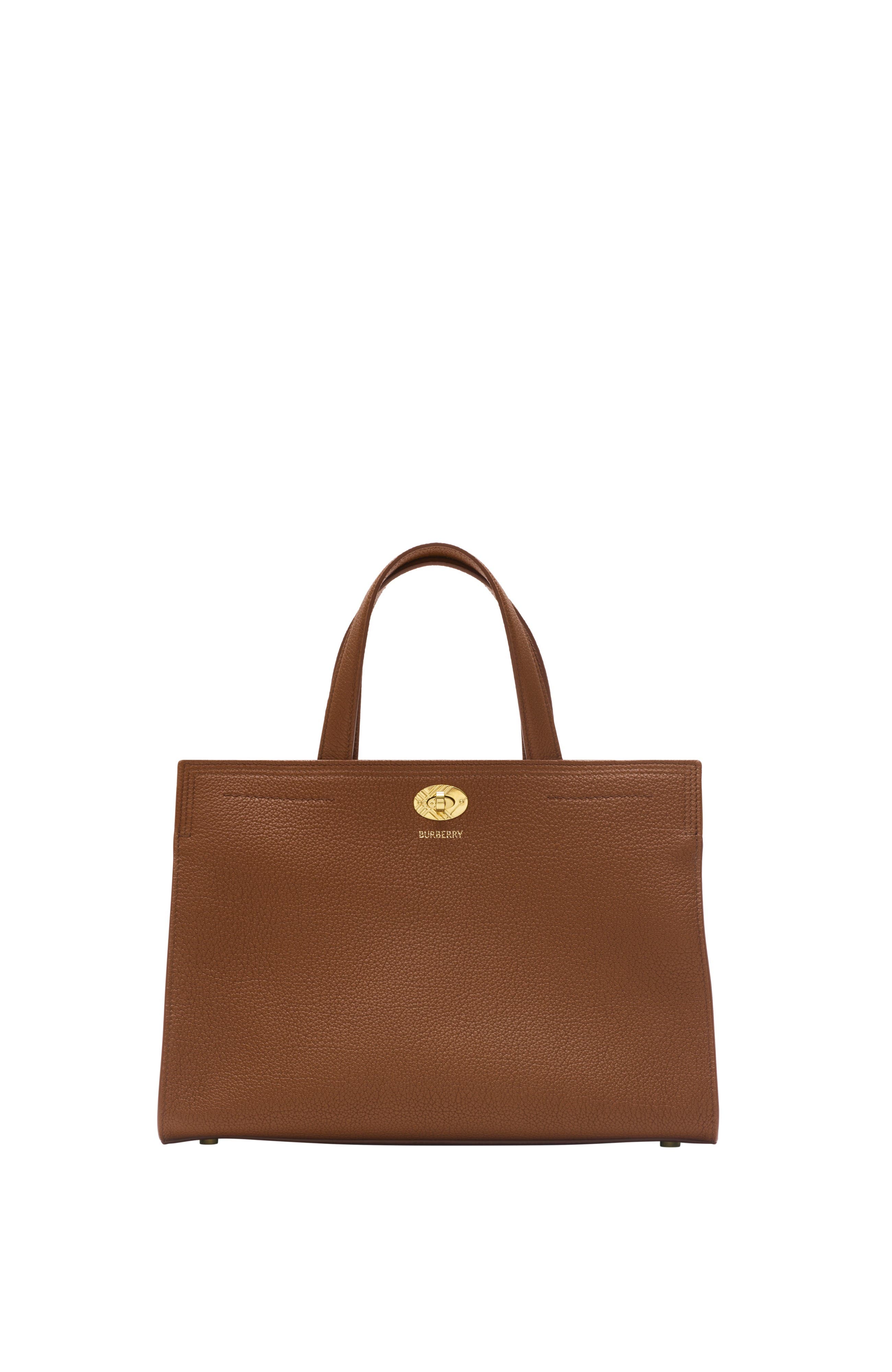 Burberry Small Cotswolds Tote, Main, color, Hazel