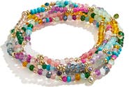 BaubleBar Indya Semiprecious Bracelet Set