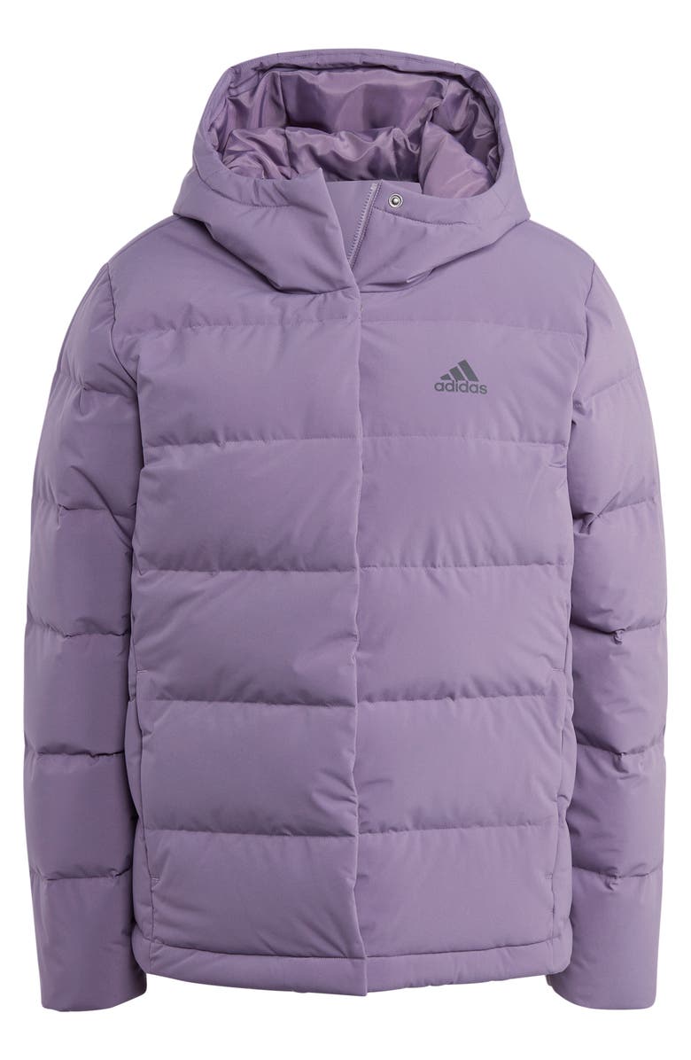 adidas Helionic Hooded Down Jacket, Alternate, color,