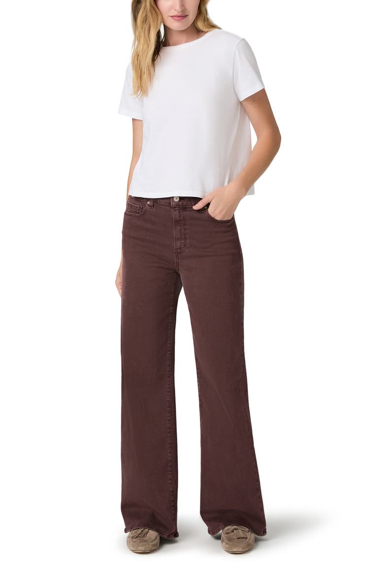 Anessa High Waist Ankle Wide Leg Jeans, Alternate, color, VINTAGE WILD MULBERRY