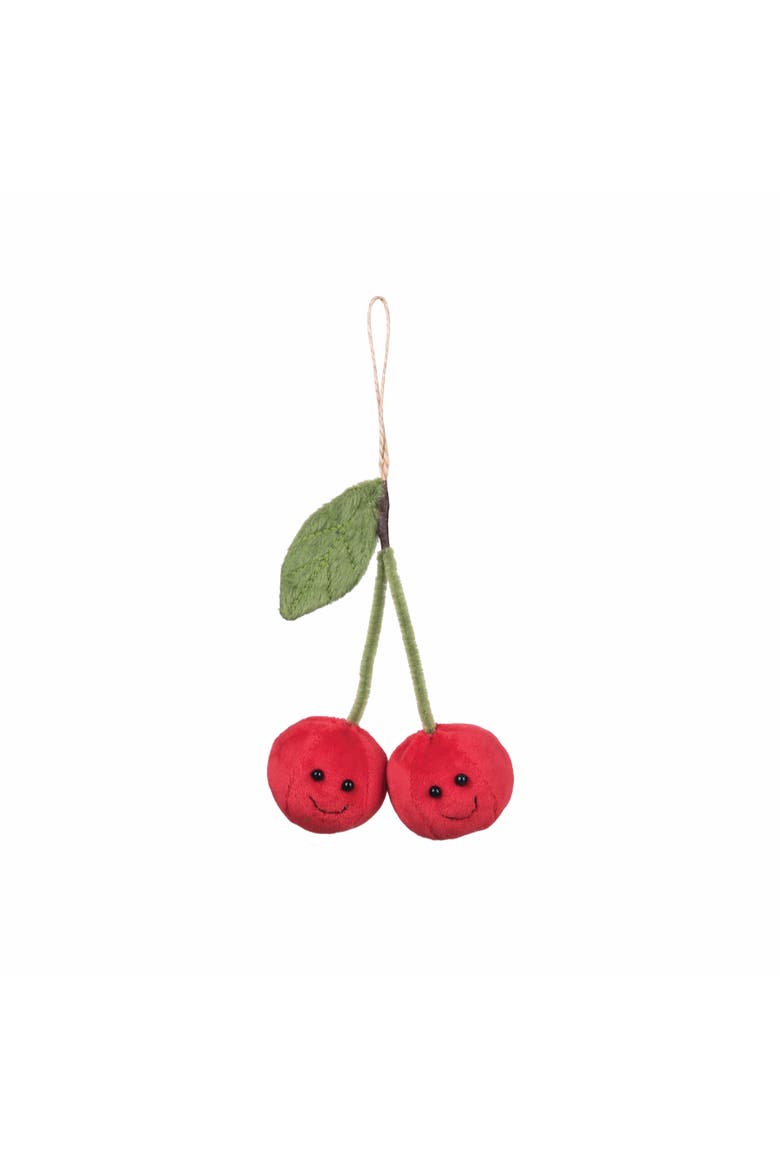 Cherry Men Ornament, Main, color, Red