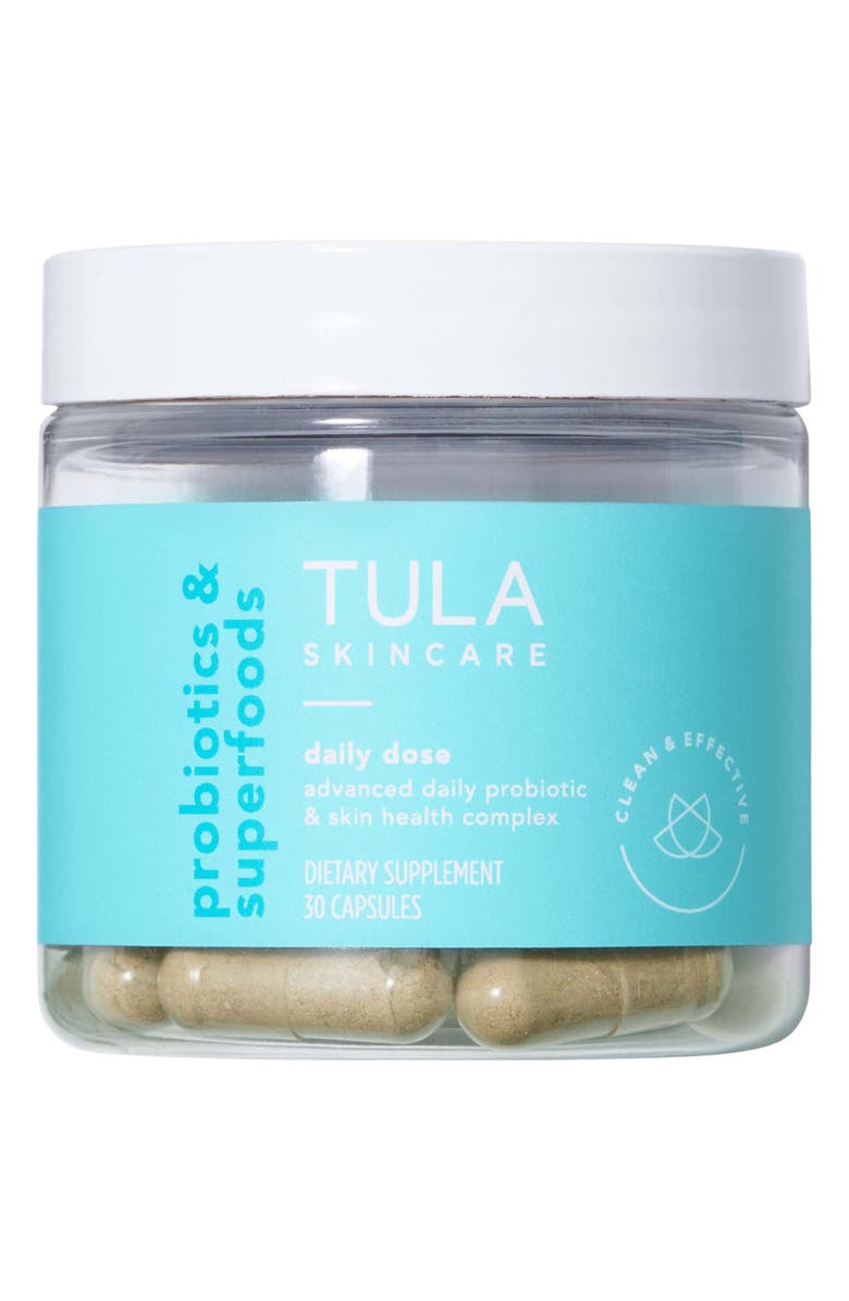 TULA Skincare Daily Dose Advanced Daily Probiotic & Skin Health Complex, Main, color, 