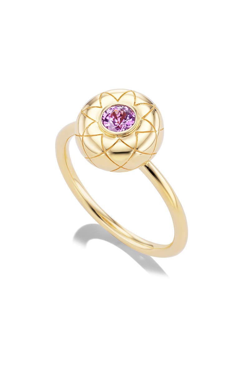 Bliss Stacking Ring, Main, color, PINK