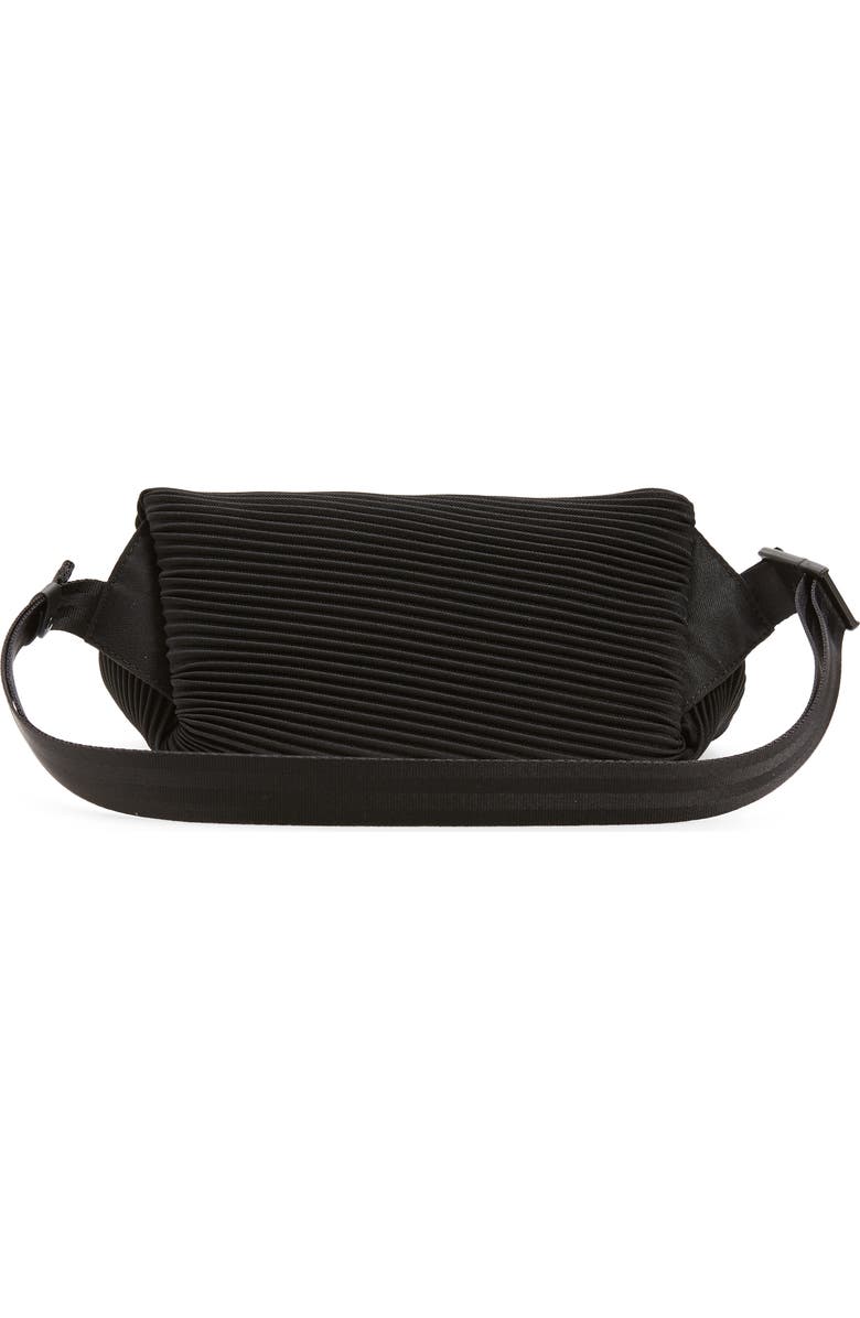 Pleats Please Issey Miyake Bias Pleated Belt Bag, Alternate, color,