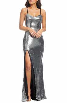 Dress the Population Ingrid Sequin Evening Dress