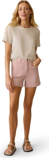 Stretch Terry Patch Pocket Shorts