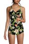  Hibiscus Floral/Black
