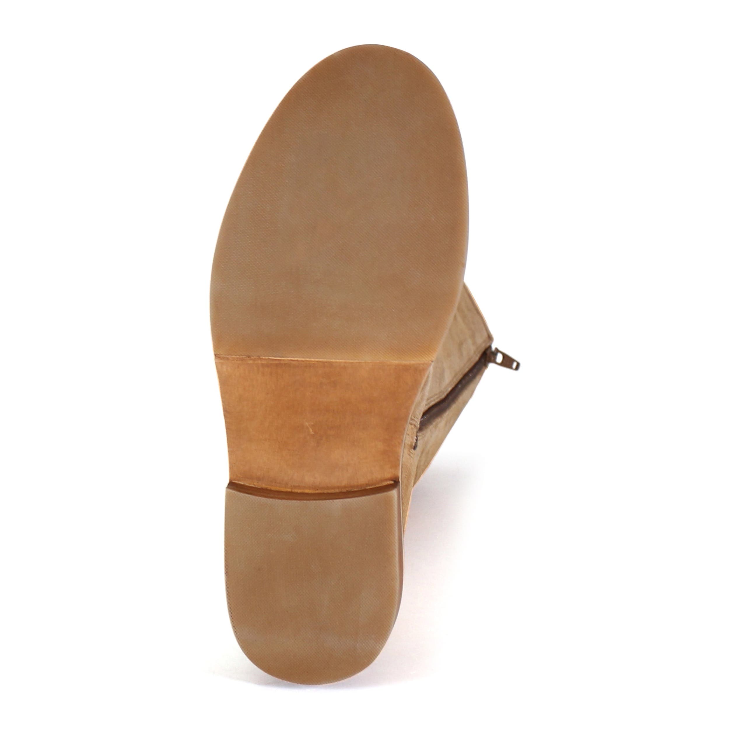 KEEP EM Suede Riding Style Boot, Alternate, color, Tan