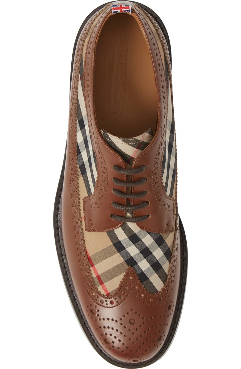 Burberry Arndale Wingtip, Alternate, color,