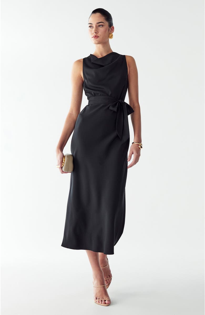 WILLA Reane Dress, Alternate, color, Black
