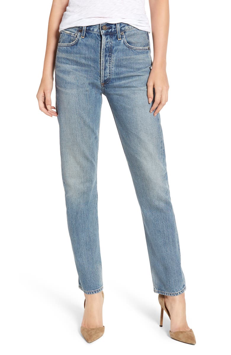 Citizens of Humanity Straight Leg Jeans, Main, color, 