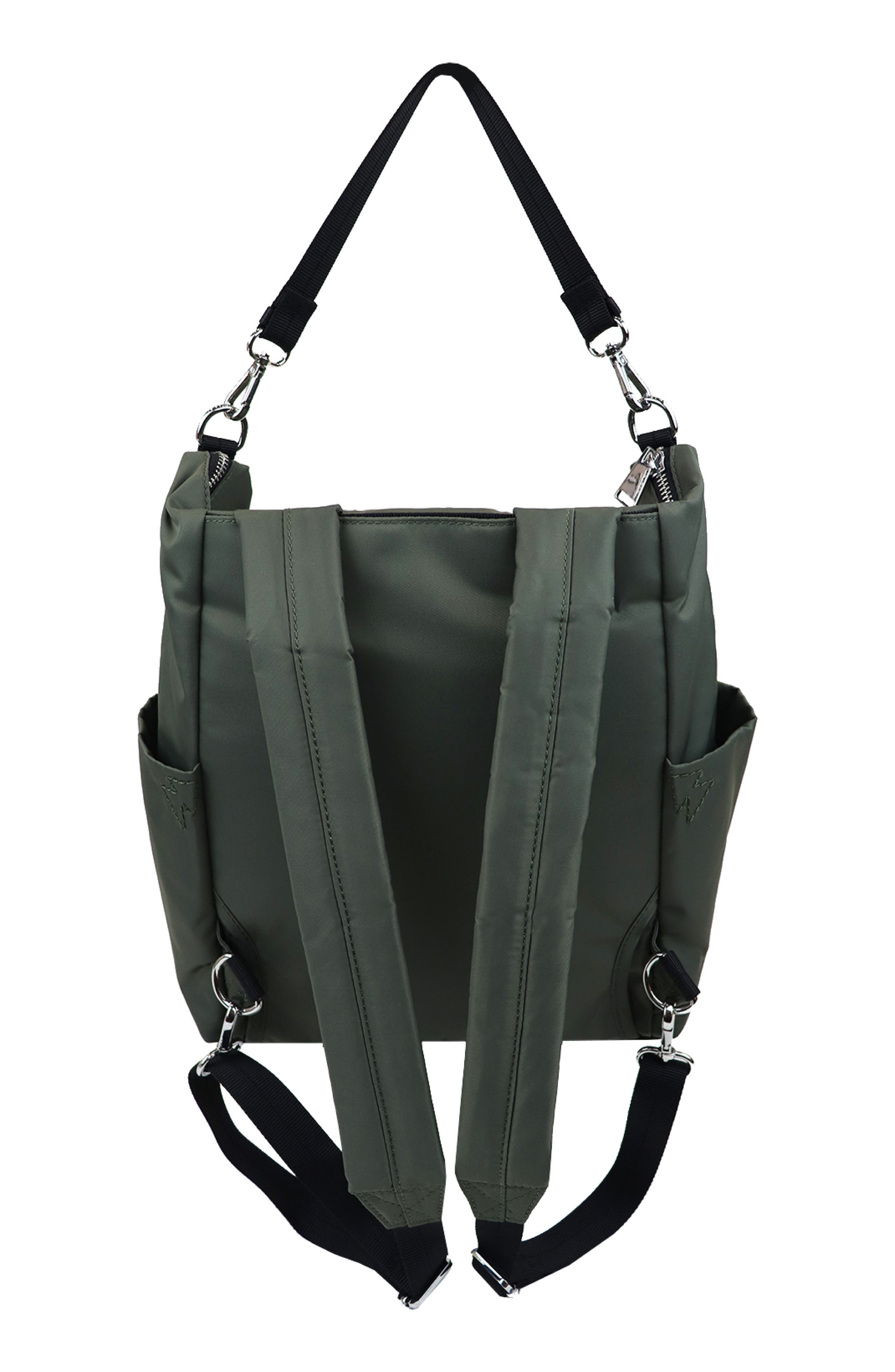 Hedgren Kate Water Repellent Recycled Polyester Convertible Backpack, Alternate, color, 