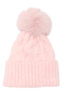 Melrose and Market Faux Fur Pompom Beanie