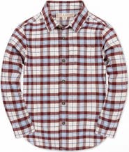 Hope & Henry Kids' Organic Flannel Button Down Shirt