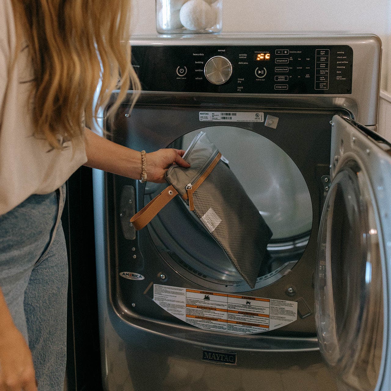 Parker Baby Co. Birch Wet Dry Bag, Alternate, color, Black