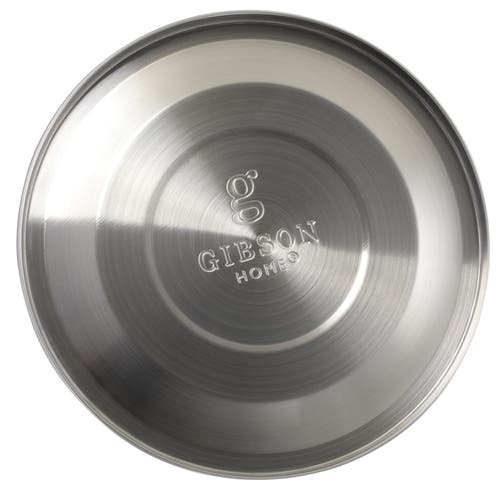 Gibson Springberry 2.25 Qt. Stainless Steel Kettle In White