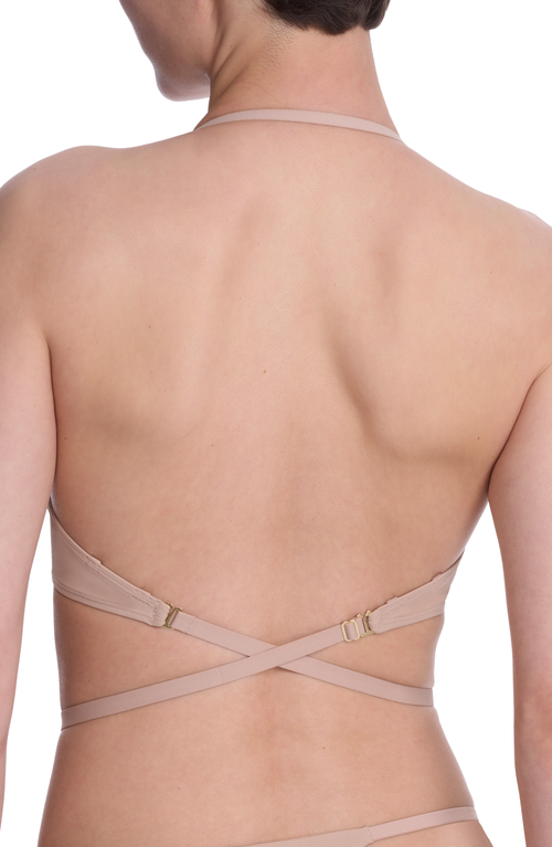 Natori Verge Convertible Plunge T-shirt Bra In Cafe