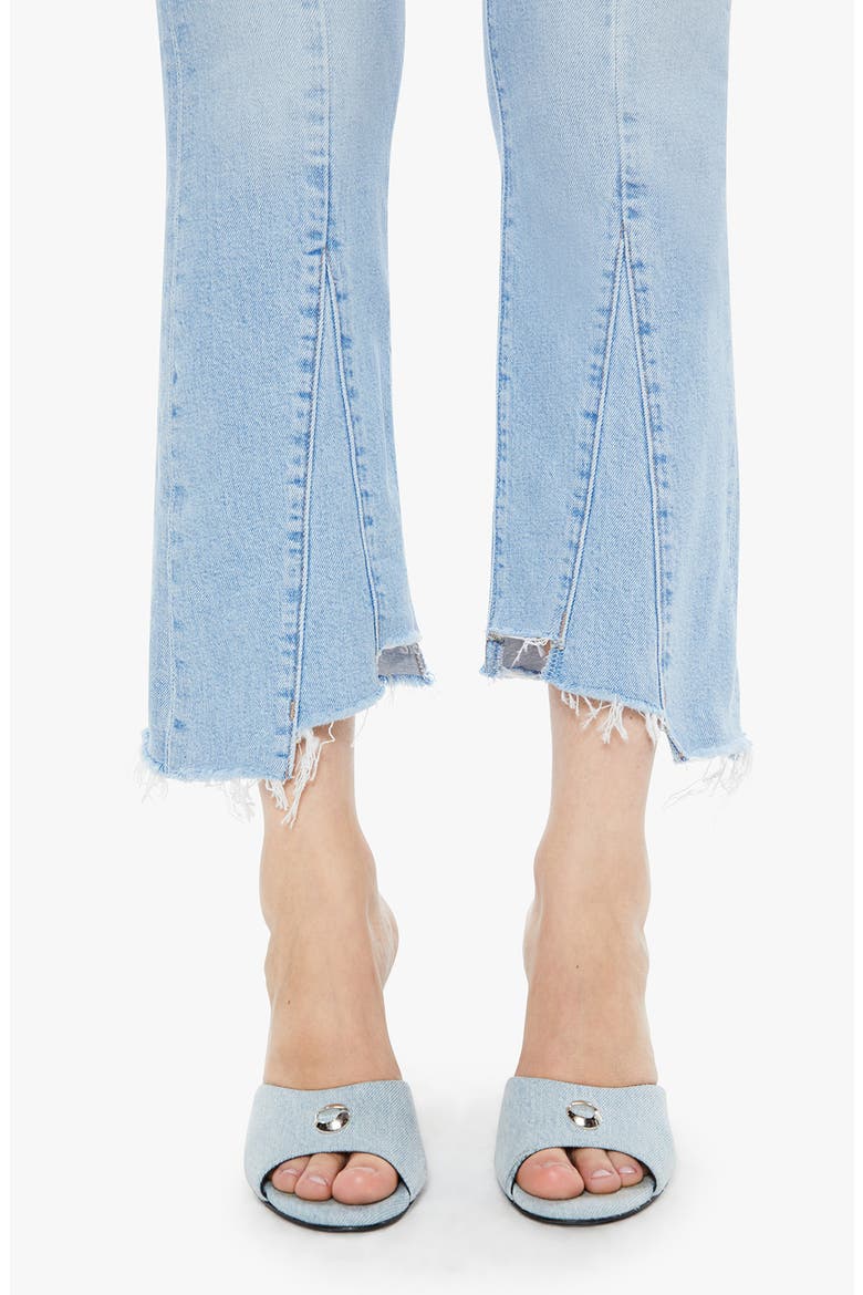 The Insider Seamed Frayed Crop Straight Leg Jeans, Alternate, color, LETS GET IT TOGETHER