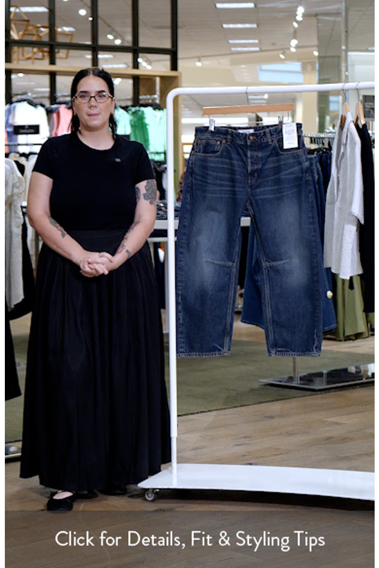 The Darted Barrel Leg Jean video