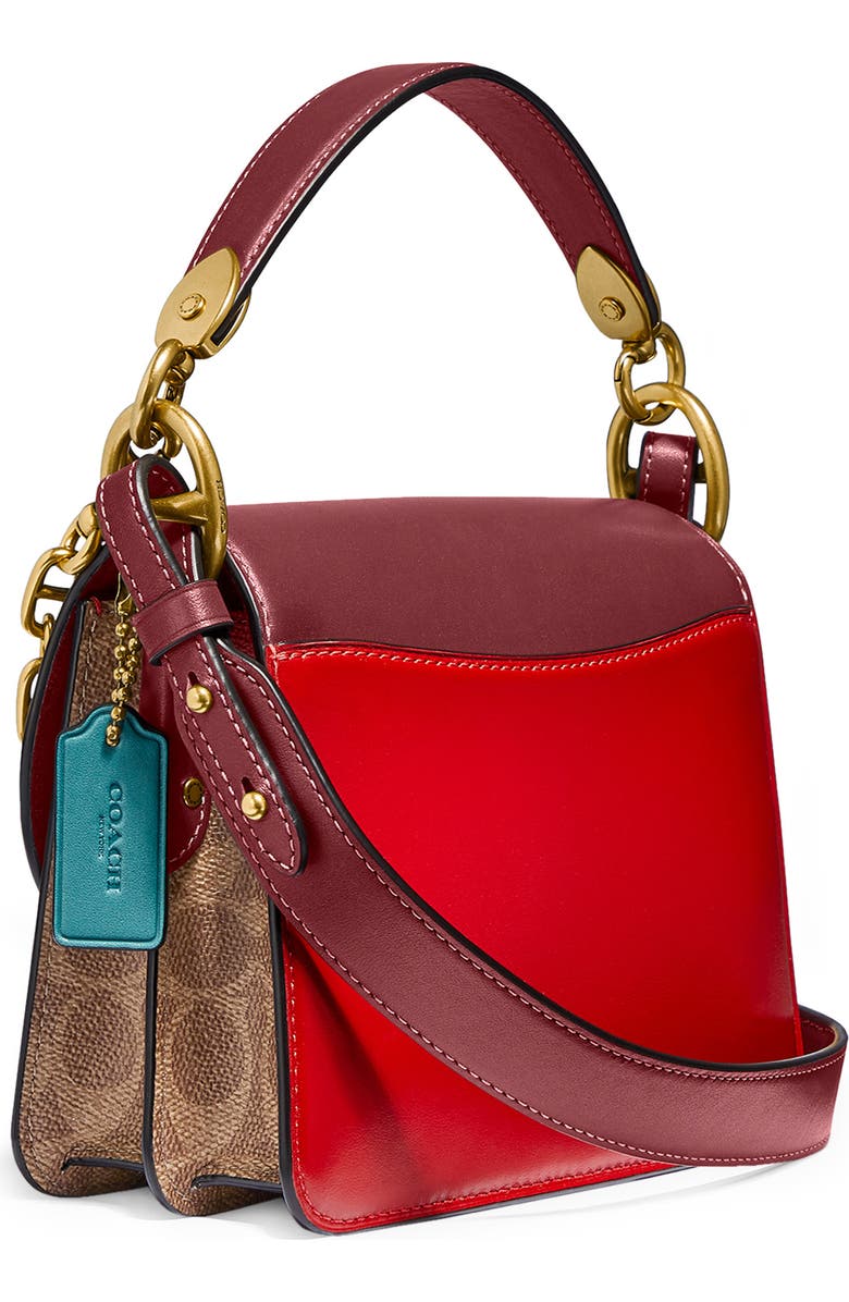 COACH Beat Signature Coated Canvas & Leather Crossbody Bag, Alternate, color,