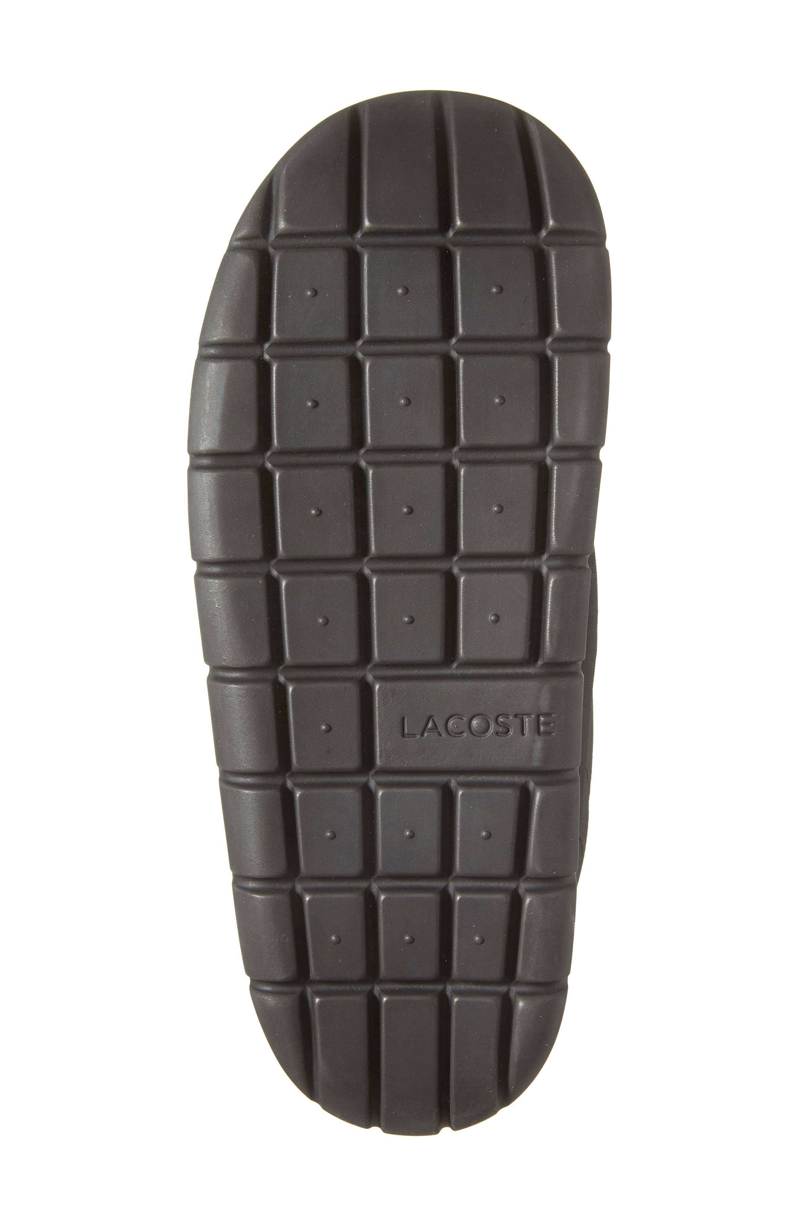 Lacoste Serve Slipper, Alternate, color, Black/ Black