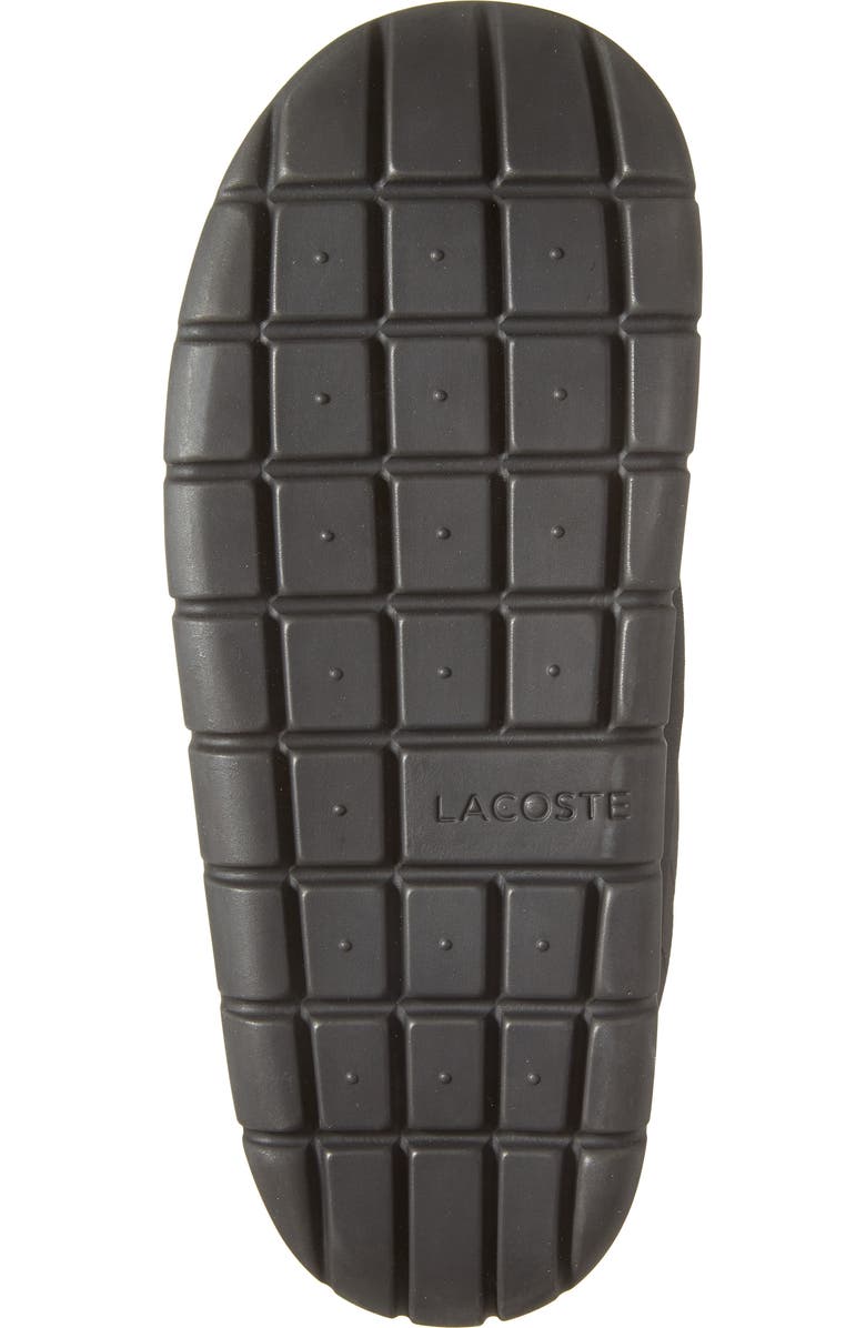 Lacoste Serve Slipper, Alternate, color, Black/ Black