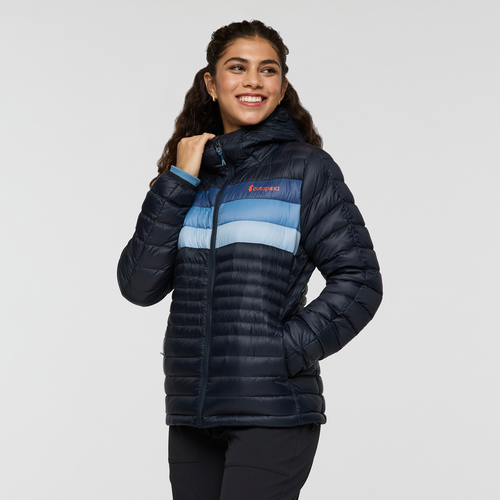 Cotopaxi Fuego Down Hooded Jacket In Black