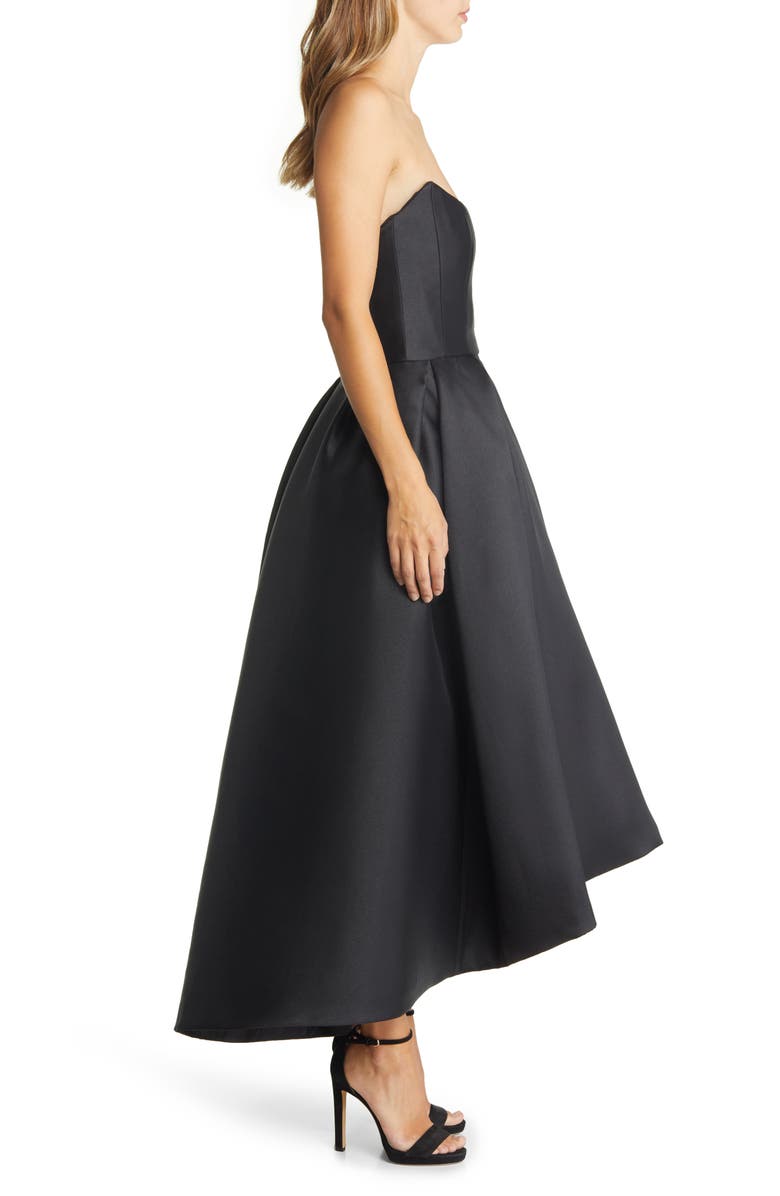 SALE Strapless Satin Gown  Size 16 Style 204 main image 0