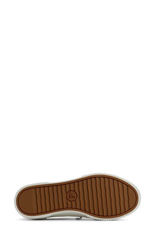 Sperry Top-sider® Sperry Bermuda Platform Sneaker In Black Leather Smooth