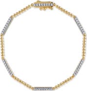 Gabriel & Co. Bujukan Diamond Bar Station Bracelet