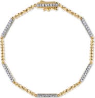 Gabriel & Co. Bujukan Diamond Bar Station Bracelet