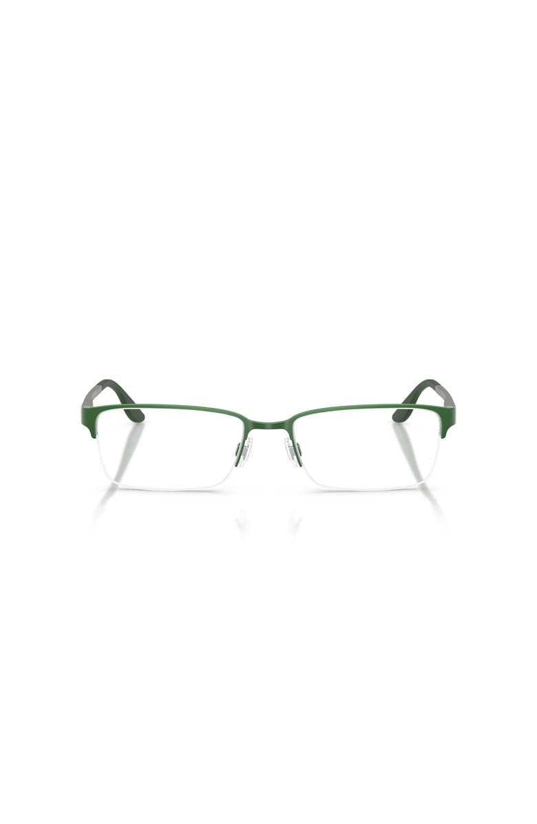 Ralph Lauren 54mm Rectangle optical glasses, Alternate, color, Green