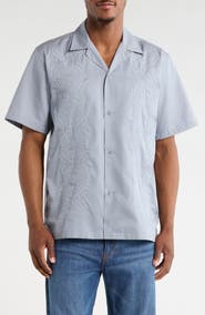 Carhartt Work In Progress Signet Embroidered Camp Shirt
