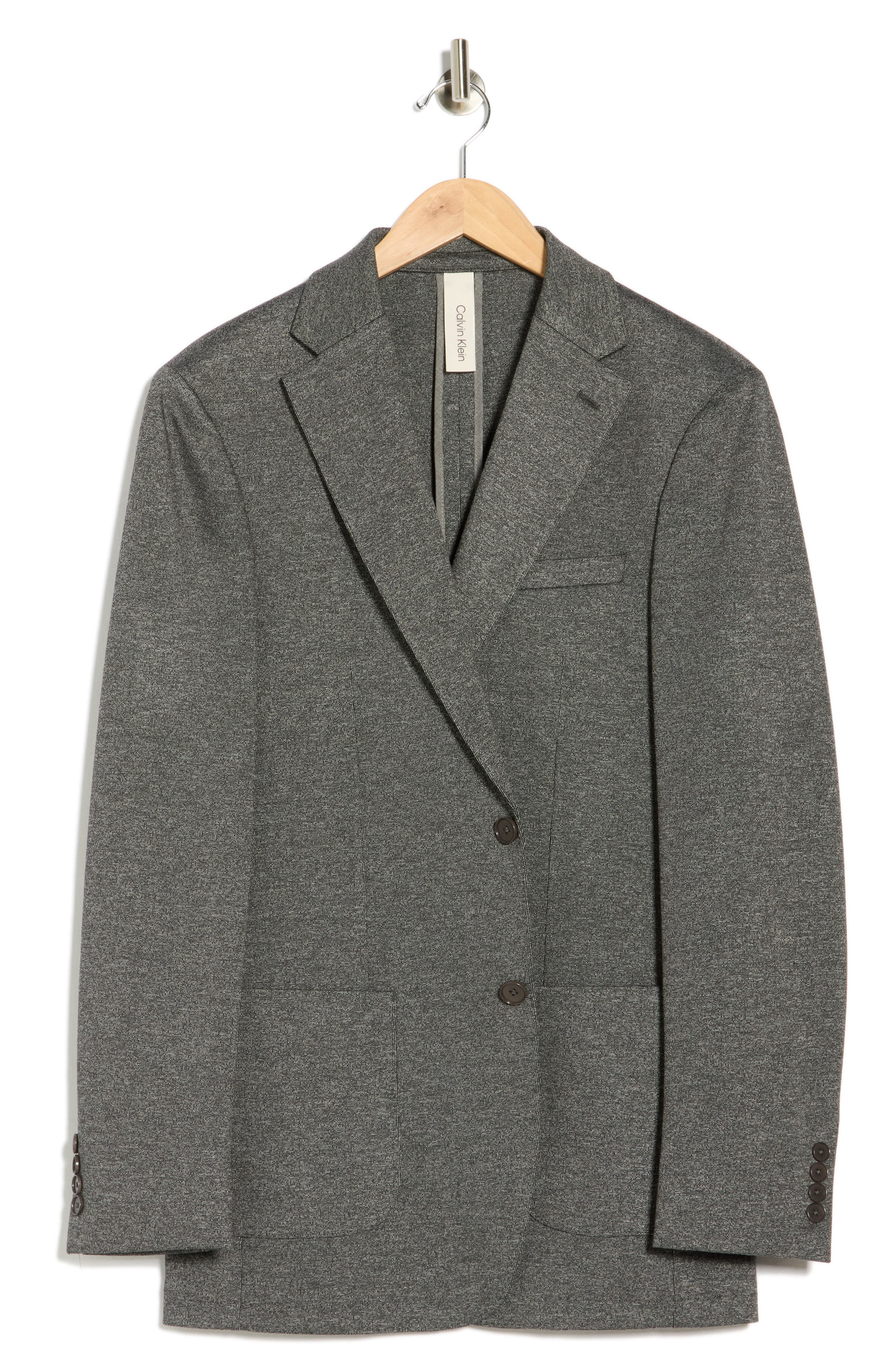 Calvin Klein Heathered Notch Lapel Sport Coat