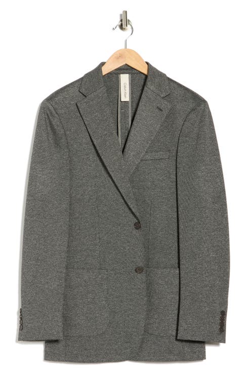 Heathered Notch Lapel Sport Coat (Short, Regular & Long)