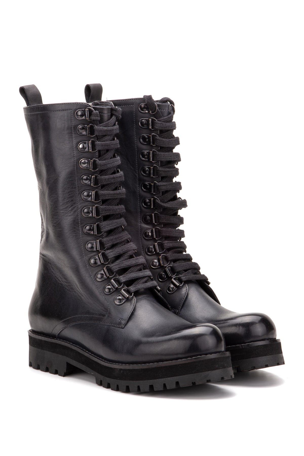 VINTAGE FOUNDRY Cherry Tall Leather Lace-Up Boot, Alternate, color, 