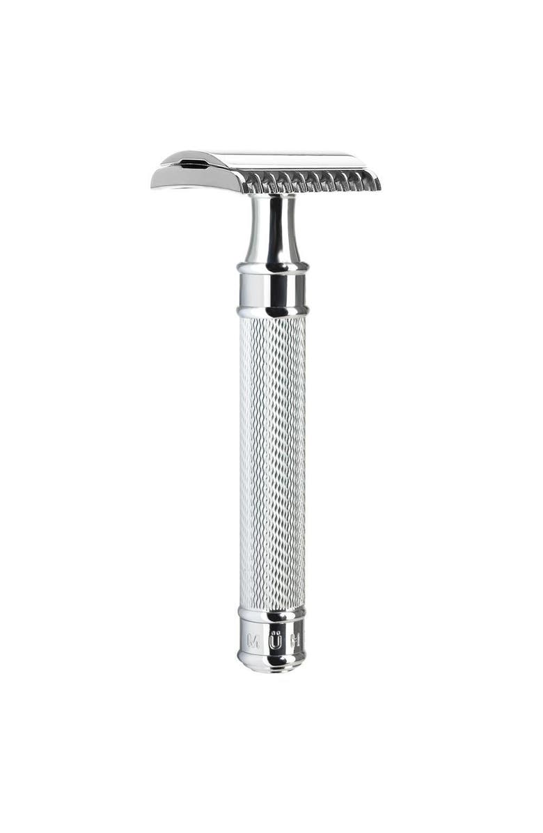 MÜHLE Traditional Large Chrome Safety Razor - Open Comb, Main, color, Chrome