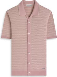 Bugatchi Short Sleeve Cardigan