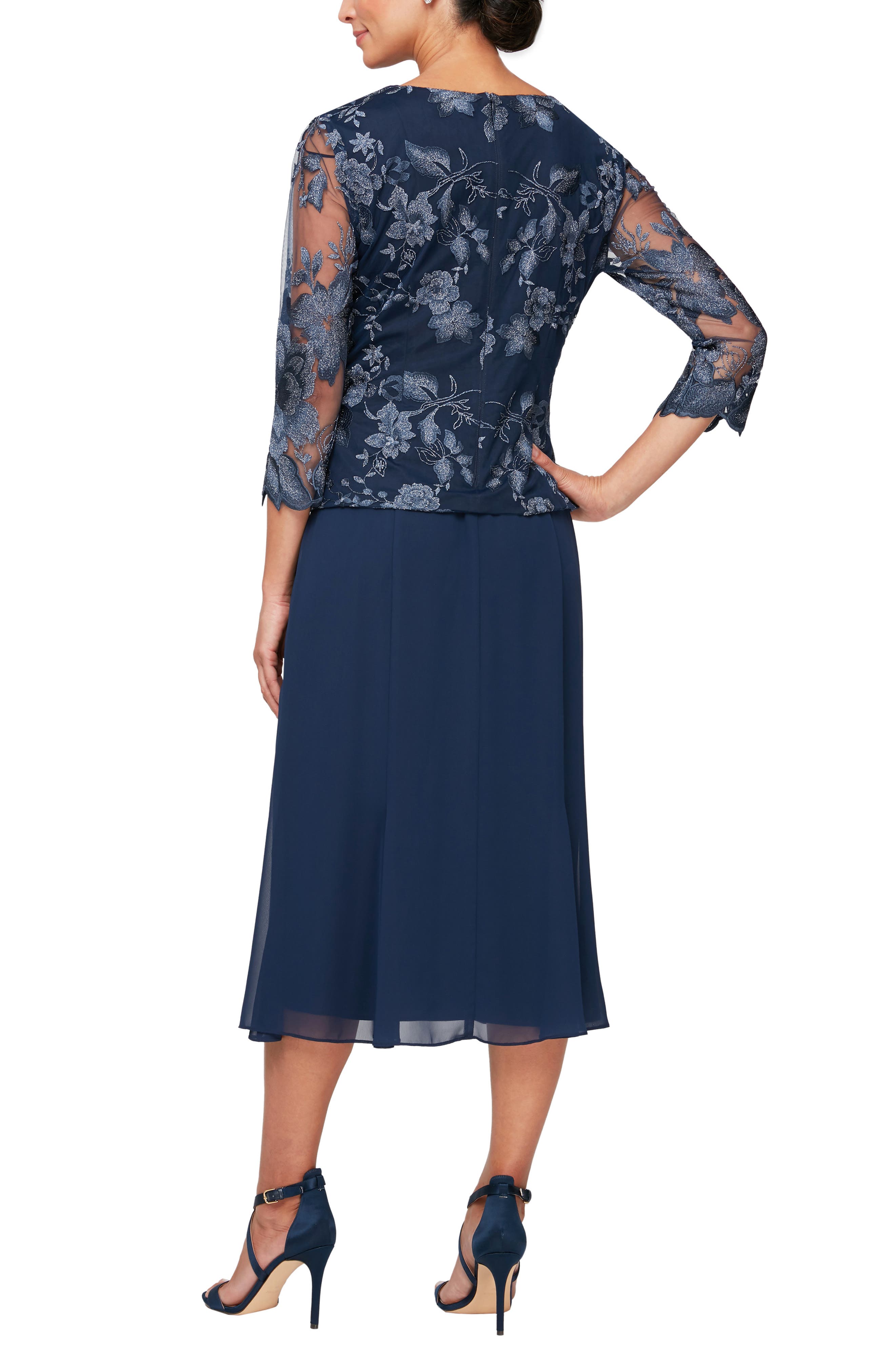 Mock Jacket Midi Dress - image 4