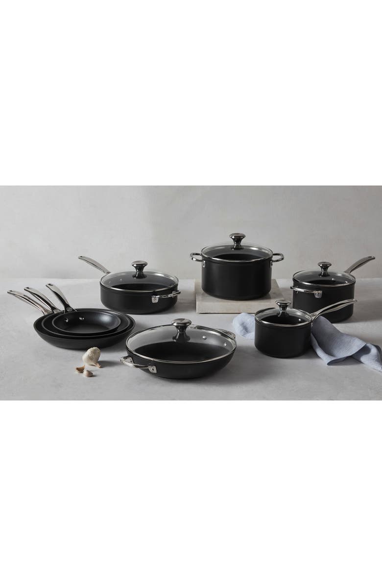 Le Creuset 13-Piece Toughened Nonstick PRO Set, Alternate, color, Silver/Black